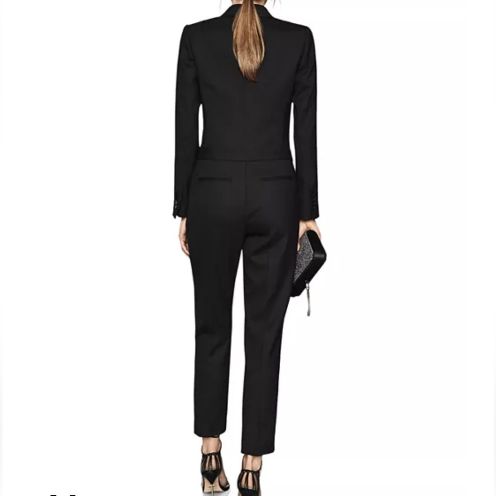 REISS MARIANNA Tuxedo One piece Jumpsuit